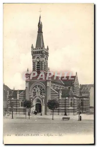 Cartes postales Malo les Bains L'Eglise