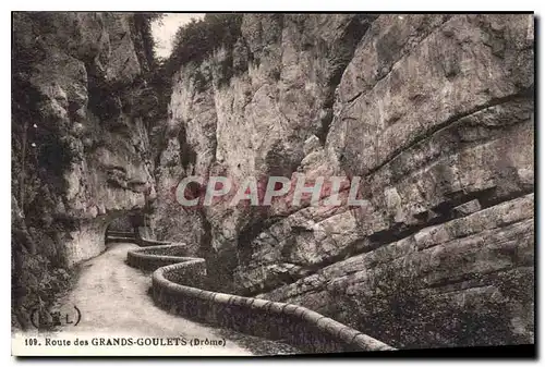 Cartes postales Route des Grands Goulets (Drome)