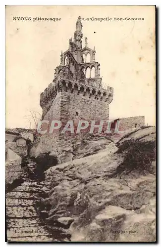 Cartes postales Nyons pittoresque La Chapelle Bon Secours
