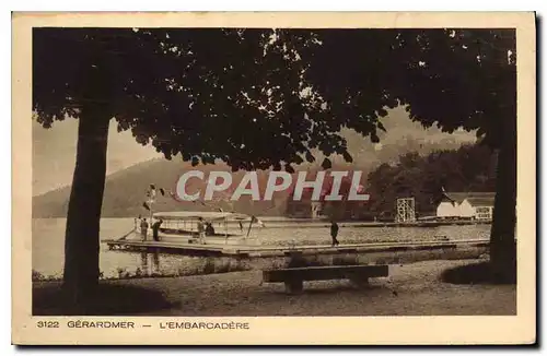 Cartes postales Gerardmer L'Embarcadere