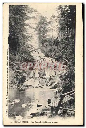 Cartes postales Gerardmer La Cascade de Retournemer