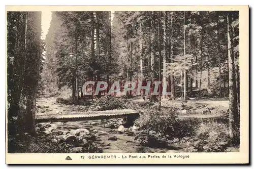 Cartes postales Gerardmer Le Pont aux Perles de la Vologne