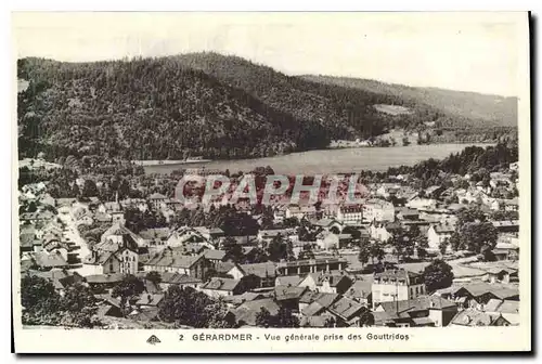 Cartes postales Gerardmer Vue generale prise des Gouttridos