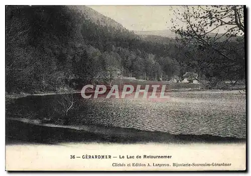 Ansichtskarte AK Gerardmer Le Lac de Retournemer