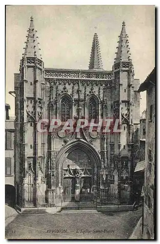 Ansichtskarte AK Avignon L'Eglise Saint Pierre