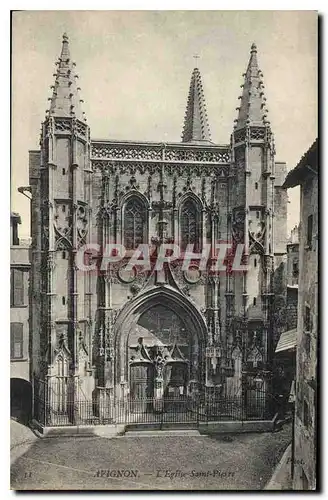 Cartes postales Avignon L'Eglise Saint Pierre