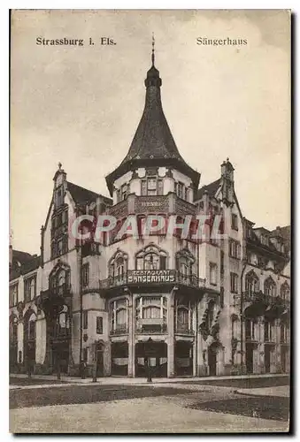 Cartes postales Strassburg Sangerhaus