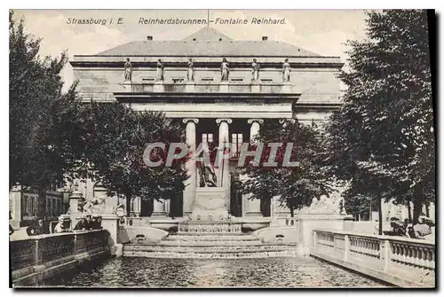 Cartes postales Strassburg Reinhardsbrunnen Fontaine Reinhard