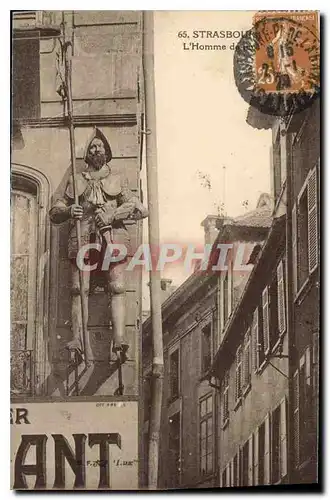 Cartes postales Strasbourg L'Homme