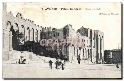 Cartes postales Avignon Palais des papes