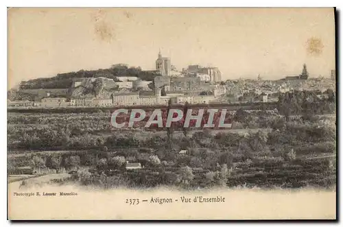 Cartes postales Avignon Vue d'ensemble