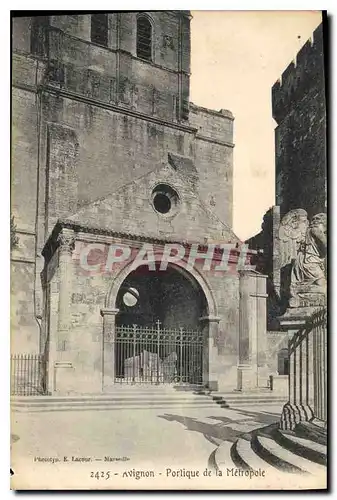 Cartes postales Avignon Portique de la Metropole