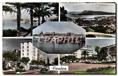 Cartes postales Toulon Le Mourillon La Rade Avenue Clemenceau Place de la Liberte