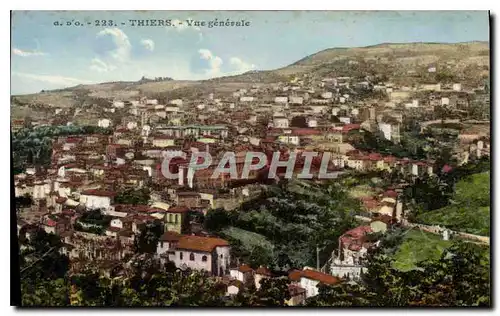 Cartes postales Thiers Vue generale