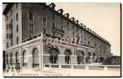Cartes postales Contrexeville l'Hotel Cosmopolitain