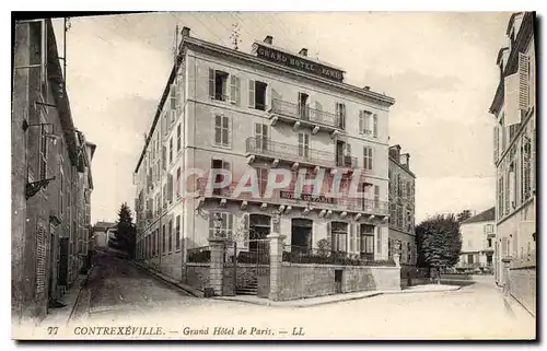 Cartes postales Contrexeville Grand Hotel de Paris
