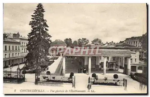 Cartes postales Contrexeville Vue generale de l'Etablissement