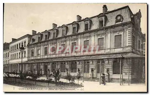 Cartes postales Contrexeville Hotel de l'Etablissement