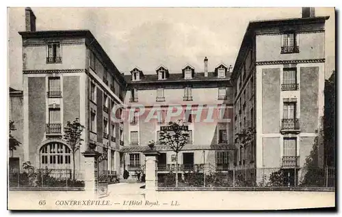 Cartes postales Contrexeville L'Hotel Royal