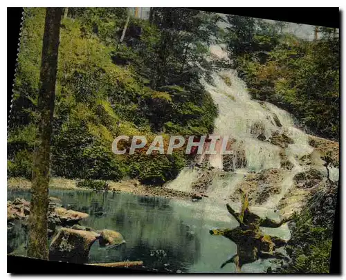 Ansichtskarte AK Env de Gerardmer La Cascade de Retournemer