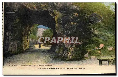 Cartes postales Gerardmer La Roche du Diable
