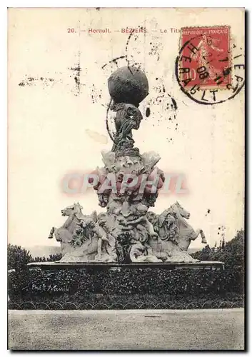 Ansichtskarte AK Herault Beziers