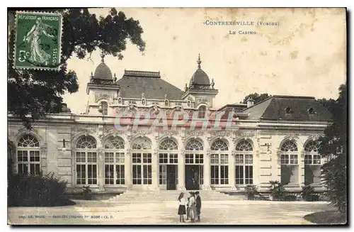 Ansichtskarte AK Contrexeville (Vosges) Le casino