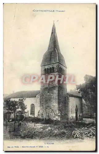 Cartes postales Contrexeville (Vosges) L'Eglise