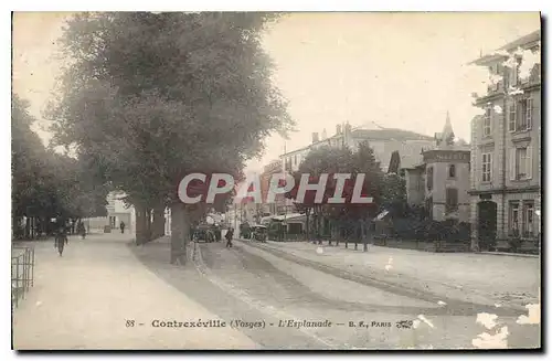 Cartes postales Contrexeville (Vosges) L'Esplanade