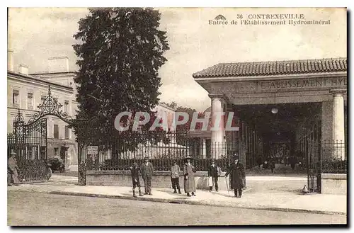 Cartes postales Contrexeville Entree de l'Etablissement Hydremineral