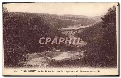 Ansichtskarte AK Gerardmer La Vallee des Lacs de Longmer et de Retournemer