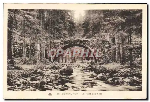 Cartes postales Gerardmer Le Pont des Fees