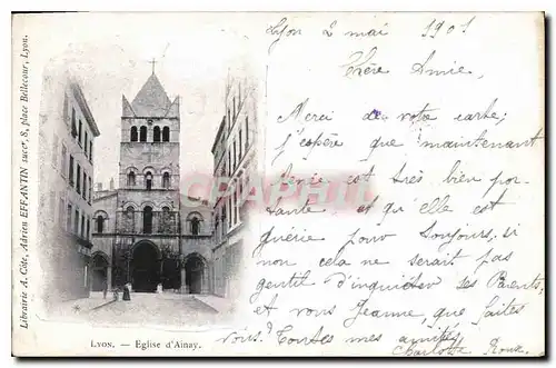 Cartes postales Lyon Eglise d'Ainay
