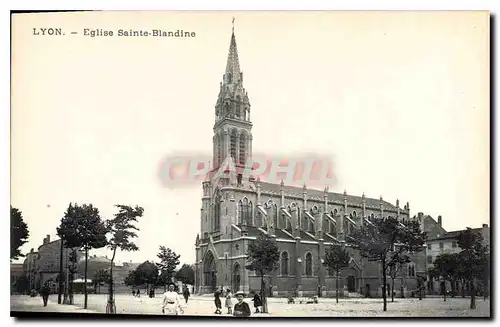 Cartes postales Lyon Eglise Sainte Blandine