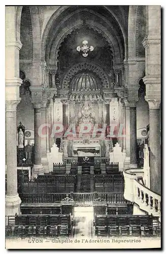 Cartes postales Lyon Chapelle de l'Adoration Reparatrice