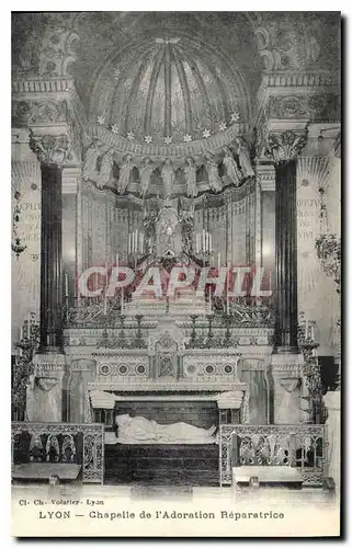 Cartes postales Lyon Chapelle de l'Adoration Reparatrice