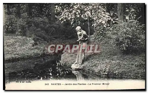 Ansichtskarte AK Nantes Jardin des Plantes Le Premier Miror