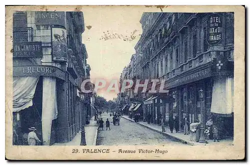Cartes postales Valence Avenue Victor Hugo