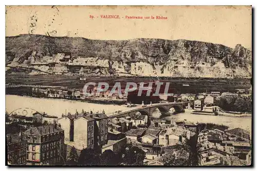 Cartes postales Valence Panorama sur le Rhone