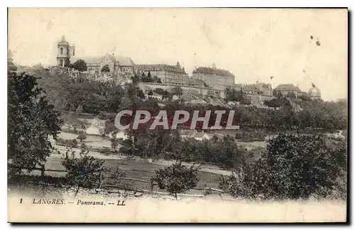 Cartes postales Langres Panorama