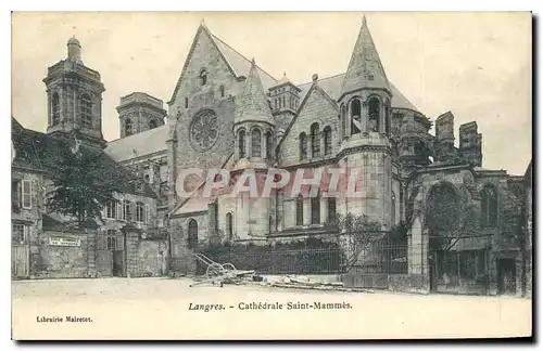 Cartes postales Langres Cahtedrale Saint Mammes