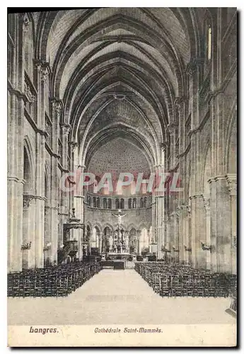 Cartes postales Langres Cathedrale Saint Mammes