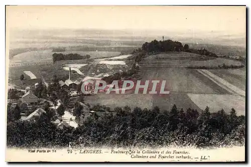 Ansichtskarte AK Langres Faubourgs de la Colliniere et de Fourches