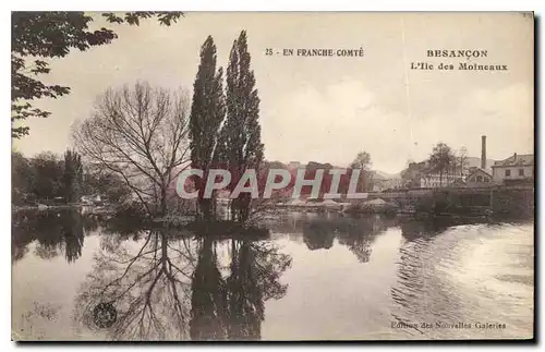 Ansichtskarte AK Besancon L'Ile des Moineaux