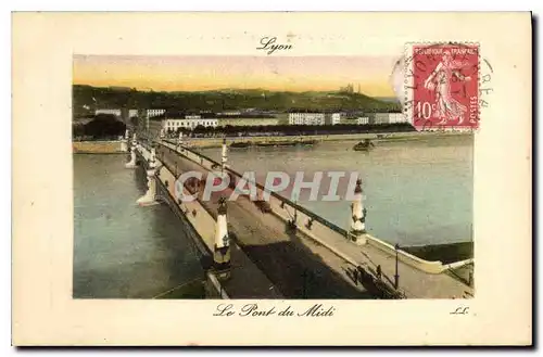 Ansichtskarte AK Lyon Le Pont du Midi