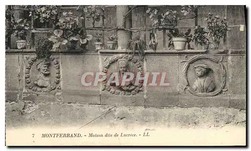 Cartes postales Montferrand Maison dite de Lucrece