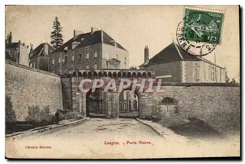 Cartes postales Langres Porte Neuve