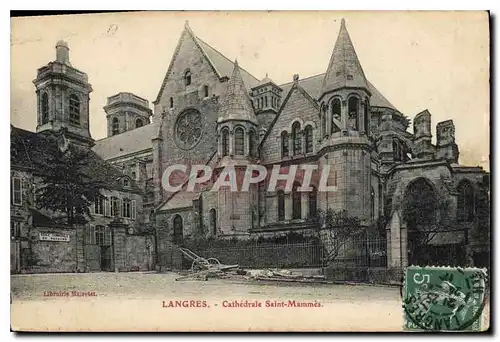 Cartes postales Langres Cathedrale Saint Mammes