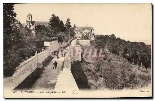 Cartes postales Langres Les Remparts
