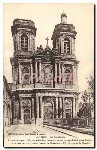 Cartes postales Langres La Cathedrale
